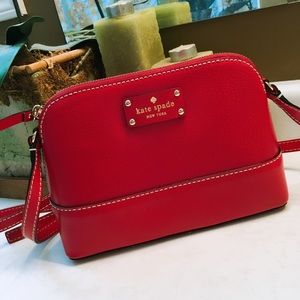 Kate Spade♠️red shell style bag